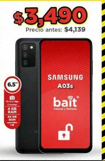 Bodega Aurrerá Celulares samsung oferta