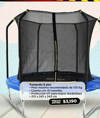 Bodega Aurrerá Cama elástica oferta