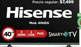 Bodega Aurrerá Smart tv hisense oferta