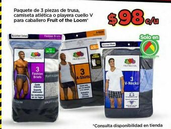 Bodega Aurrerá Boxer fruit of the loom oferta