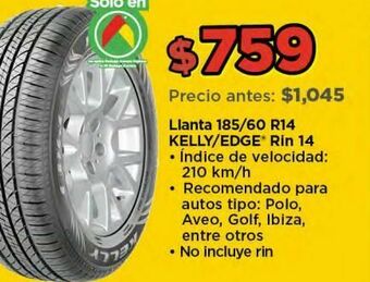 Bodega Aurrerá Llantas oferta