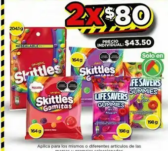 Dulces skittles