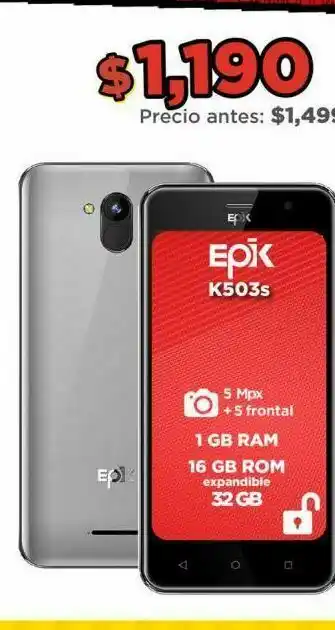 Bodega Aurrerá Celulares epk oferta