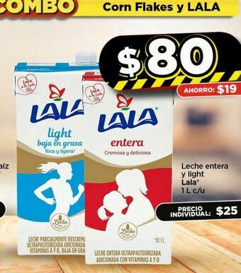 Bodega Aurrerá Leche lala oferta