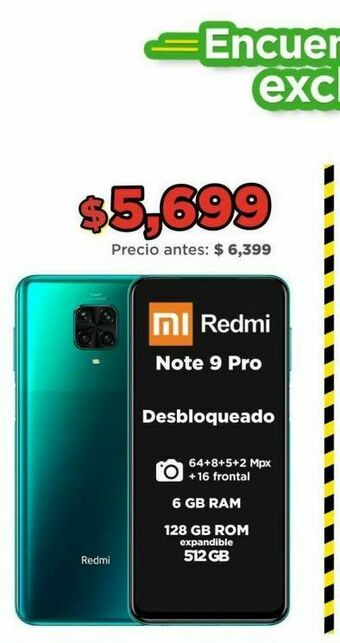 Bodega Aurrerá Celulares xiaomi oferta