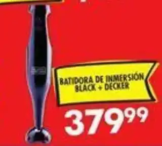 S-Mart Batidora de Inmersión Black + Decker oferta
