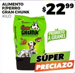 Merco Alimento p/perro gran chunk oferta