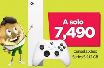 Soriana Mercado Consola Xbox Series S 512GB oferta