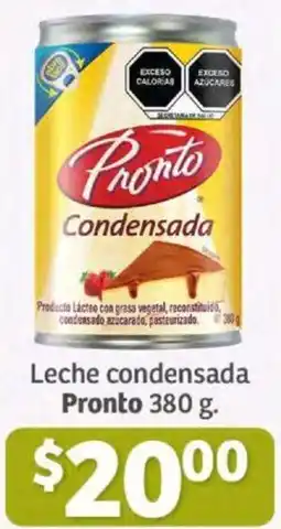Soriana Mercado Pronto leche condensada oferta