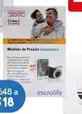 Farmacia San Pablo Microlife - baumanómetro automático oferta