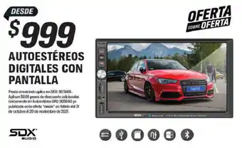 Autoestereos Digitales Con Pantalla
