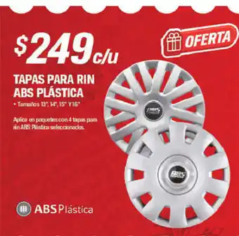 Tapas Para Rin ABS Plastica