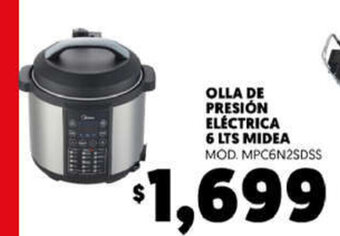 Olla de Presion Electrica 6 LTS MIDEA