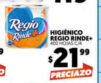 Merco Higienico Regio Rinde + 400 Hojas oferta