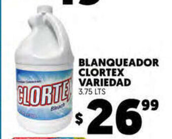 Merco Blanqueador Clortex Variedad 3.75LTS oferta