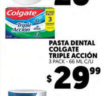 Merco Pasta Dental Colgate Triple Accion 3 Pack - 66ml oferta