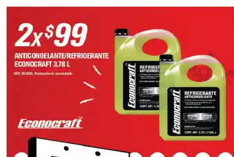 Anticongelante/Refrigerante Econocraft 3.78L