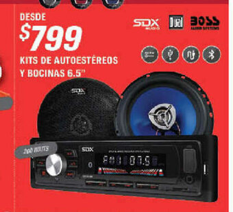 AutoZone Kits de Autoestereos Y Bocinas 6.5" oferta