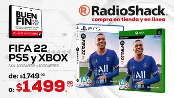 FIFA 22 PS5 y XBOX