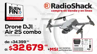 RadioShack Drone DJI Air 2S Combo oferta