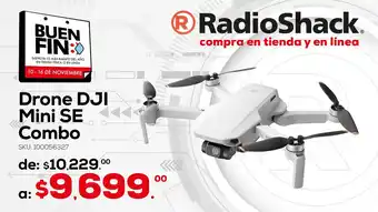 RadioShack Drone DJI Mini SE Combo oferta