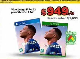 Bodega Aurrerá Videojuegos xbox oferta