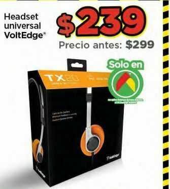 Bodega Aurrerá Audífonos voltedge oferta
