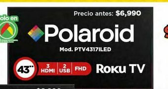 Bodega Aurrerá Smart tv polaroid oferta