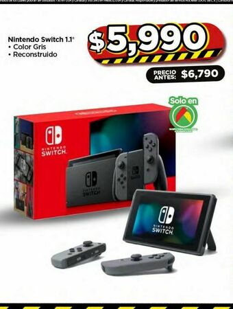 Bodega Aurrerá Nintendo switch oferta
