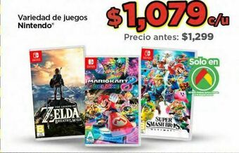 Videojuegos nintendo