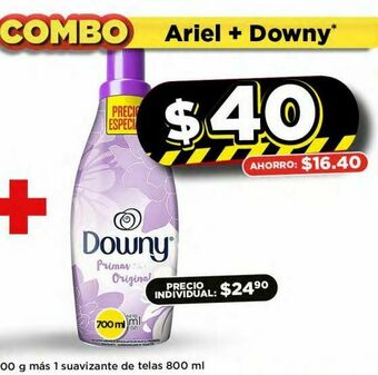 Bodega Aurrerá Suavizante de telas downy oferta