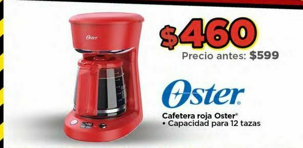 Cafetera oster oferta en Bodega Aurrerá