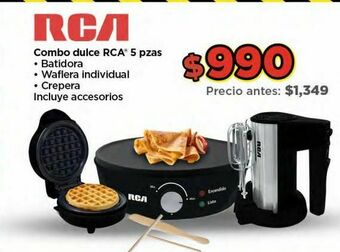Bodega Aurrerá Combo de electrodomésticos rca oferta