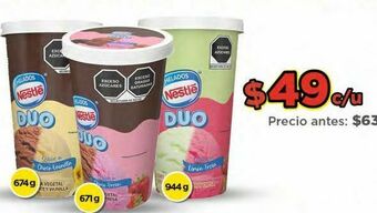 Bodega Aurrerá Helados nestlé oferta
