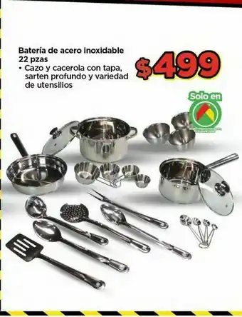 Bodega Aurrerá Batería de coche oferta