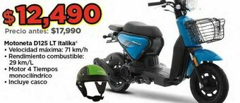 Bodega Aurrerá Motos italika oferta