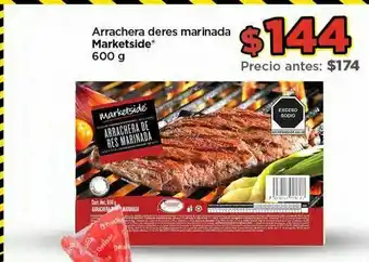 Arrachera de res marinada