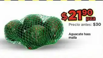 Bodega Aurrerá Aguacates hass en malla oferta