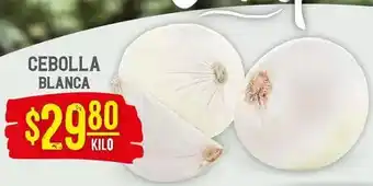 Soriana Híper Cebolla blanca oferta