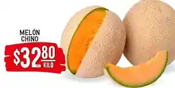 Soriana Híper Chino - melón oferta