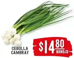 Soriana Híper Cebolla cambray oferta