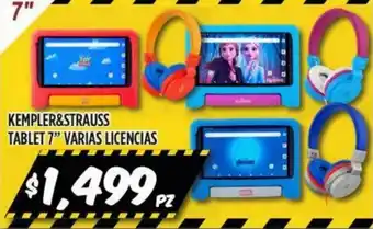 Kempler & Strauss Tablet 7" Varias Licencias