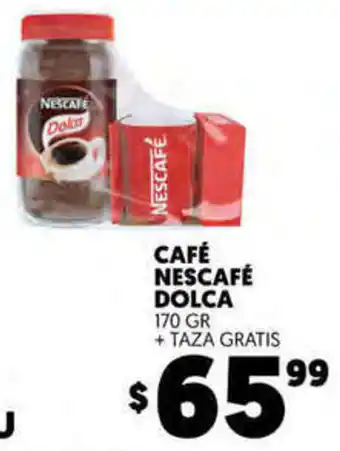 Merco Café Nescafé Dolca 170gr oferta