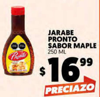 Merco Jarabe Pronto Sabor Maple 250ml oferta