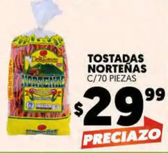 Merco Tostadas Norteñas oferta