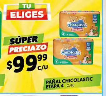 Merco Pañal Chicolastic Etapa 4 oferta