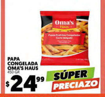 Merco Papa Congelada Oma's Haus 450gr oferta