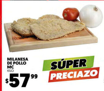 Merco Milanesa de Pollo MC Kilo oferta