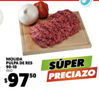 Merco Molida Pulpa de Res 90-10 Kilo oferta