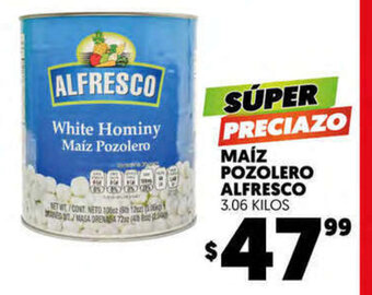 Maiz Pozolero Alfresco 3.06 Kilos